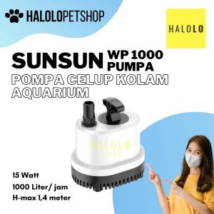 Pompa Kolam SUNSUN WP 1000 Liter Pumpa Pompa Celup Hemat Listrik