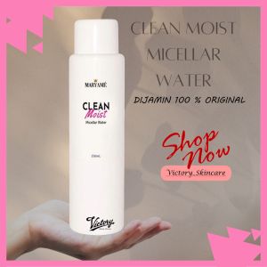 Maryame Clean Moist Micellar Water / Membersihkan Kulit Wajah Dari Make Up Debu Dan Kotoran BPOM