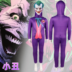 Cross Border DC Batman: The Dark Knight Heath Ledger JOKER Cosplay Suit Cosplay Costume Joker Gifts