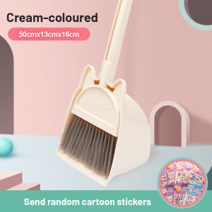 Children Dustpan Set Kids Expadable Floor Cleaning Tools Small Broom And Dustpan Set Mop Broom Dustpan Play-house Toys Gift