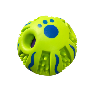 Squeaky Bouncing Ball Dog Toy For Aggressive Chewers Chew Resistant Teeth Cleaning Surfaces Safe ABS Large Dogs