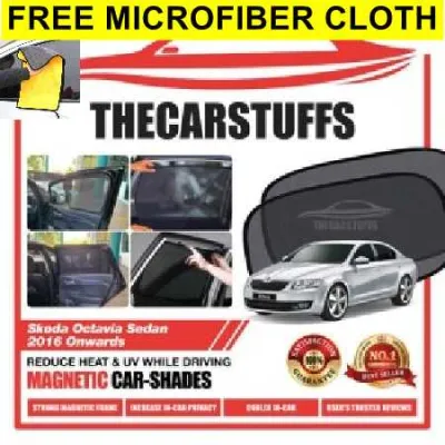 Skoda Octavia Sedan 2016-2020 Magnetic Sunshade