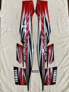 Bộ tem decal dán xe máy Yamaha sirius đời 2013 màu đỏ zin thái siêu đẹp