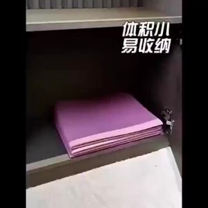 Sport Foldable Yoga PVC Non-slip Yoga Mat Anti-slip Lightweight Travel Easy Carry Student Nap TPE