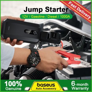 【Arrive in 3Days】Baseus Car Jump Starter 12V 1000A Starting Car Booster Power Bank Emergency Tool for 4.0L Gasoline 2.5L Diesel