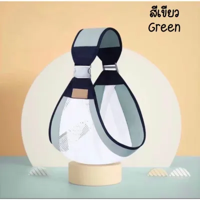เป้อุ้มเด็ก 3Dผ้าห่อตัวเด็กตาข่าย ผ้าขนหนูพยาบาลทารกแรกเกิดแบบปรับได้ สากลสำหรับโฟร์ซีซั่นสลิงห่อตัวทารก ผู้ให้บริการมัลติฟังก์ชั่ระบายอากาศ
