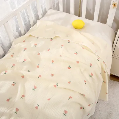 ผ้าห่อตัวเด็กแบบผ้าฝ้าย80x80cm ผ้าห่ม/ผ้าห่อตัว คลุมให้นม ผ้าห่ม เหมาะสำหรับเด็กแรกเกิด
