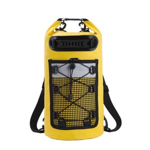 CNIEV5 Gói PVC Túi PDry chống nước Dung lượng lớn 10L 20L 30L. Túi lướt sóng và chèo thuyền Thời trang giải trí Thể thao dưới nước Ba lô bơi Phụ nữ Nam giới