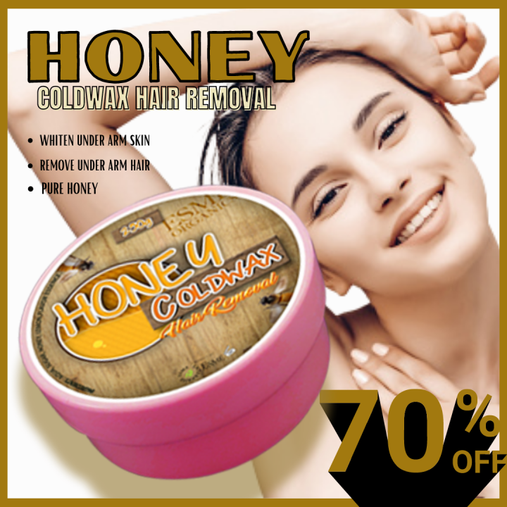 HIGH QUALITY Honey Cold Wax Hair Removal Wax 100 Natural Hair