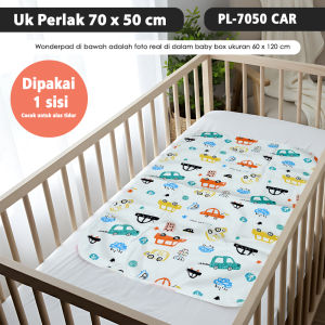 Alas Ompol Bayi Waterproof (50cm x 70cm) Matras Tidur Bayi Alas Tidur Bayi Waterproof PL-7050 Alas Ompol Alas Tidur Perlengkapan Bayi Perlengkapan Tidur Bayi