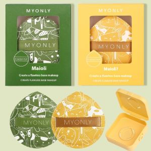 เบาะนุ่มพัฟแป้งสร้างการแต่งหน้าฐานไร้ที่ติเครื่องมือความงามเปียกและแห้ง