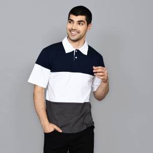 Haf Polo Shirt Kombinasi 3 Tone | Kaos Polo Blesso