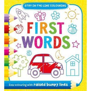 Sách tô màu cho bé Bumpy Colouring: First Words - BOOKMEDI