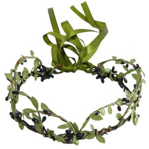 Nature Aesthetic Bridal Hairbands Photo Props Braided Headbands Party Headpiece Leaves Headbands for Music Festivals