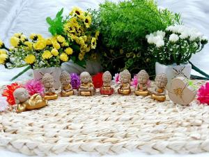 [HCM]Bộ 9 tượng Phật Gốm Sứ tuyệt đẹp