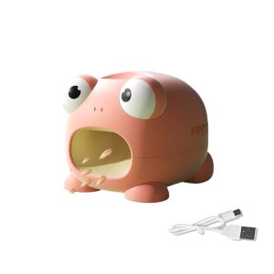 GAOSU Frog Shaped Melon Seed Sheller Porous Cartoon Design Automatic Shelling Machine Smart Quick Peeling Electric Nut Opener Home Use