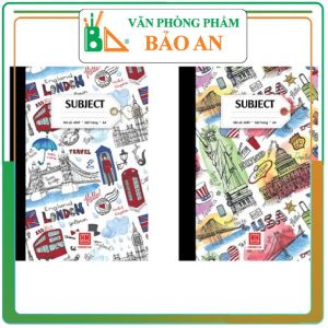 Sổ Bìa Bồi Subject A4 360 Trang 4589 - Văn phòng phẩm Bảo An