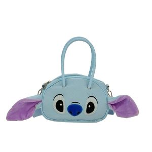 CRNGW Stitch Capybara Handbag Cartoon Cute Kitty Crossbody Bag Creative Adorable Canvas Shoulder Daypack Women