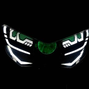 HEADLAMP  CUSTUME  NEW NMAX PROJIE BILED WST LAMPU UTAMA YAHAMA NMAX NEW CUSTUME