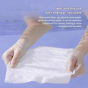 100PCS Disposable Wash Face Towel Clean Face Towel Make of Cotton Remove Makeup Towel Facial Tissue