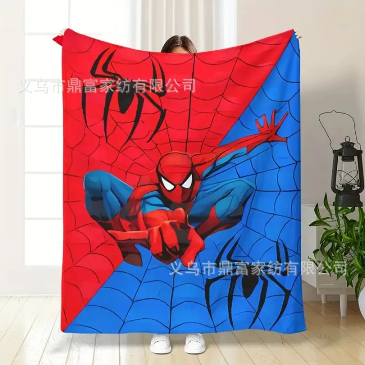 Chăn Mền Cho Bé Trai Hình Siêu Nhân Spider Man, Chăn Cho Bé Học Mầm Non ...