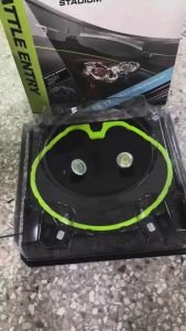 KISS MY BABY Battle Gyro Arena Stadium With Cover Lock Fasteners Plastic Bey Top Plate Mini Combat Bowl