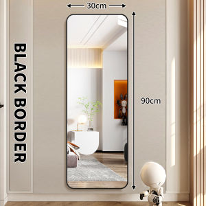 Full-length Mirror wall mirror bedroom living room mirror decorative mirror 90CM Cermin Panjang cermin dinding 镜子