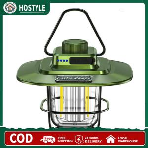 【Chinatera】 Rechargeable LED Camping Lantern - Portable Emergency Tent Light for Hiking and Outdoor Adventures - Compact and Bright with Adjustable Brightness