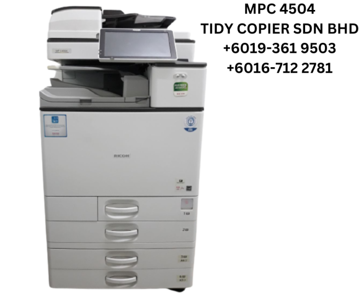 RICOH MPC 4504 DIGITAL COLOUR PHOTOCOPIER HIGHQUALITY MACHINE FOR