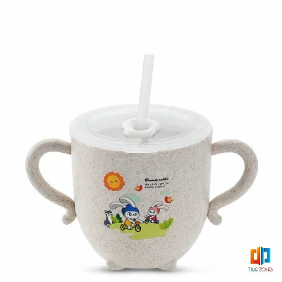 T.Z.หัดดื่มนม 270ml ขวดน้ำดื่มเด็ก แก้วหัดดูด กันกระแทก มีฝา แก้วหัดื่ม2ปี แก้วดูดน้ำเด็ก แก้ว แก้วน้ำ แก้วนั่งดูด ถ้วย ถ้วยหัดดื่ม