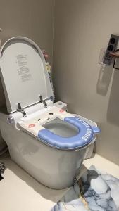 Silicone Toilet Seat Cover Household EVA Waterproof Universal Toilet Pad Penutup Tandas Duduk