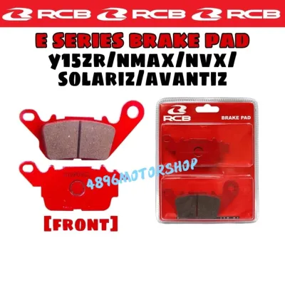 RCB RACING BOY Y15 Y15ZR NMAX NVX EGO AVANTIZ SOLARIS FRONT BRAKE PAD / BREK LINING LEINING DEPAN