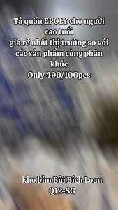 COMBO 100 MIẾNG TẢ QUẦN NGƯỜI GIÀ EPOLY IPALY THẤM HÚT TỐT