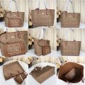 Coach 36658 58293 91381 29547 Reversible City Tote In Signature Canvas With Removable Pouch Women Shoulder Handbag. 