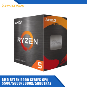 AMD Ryzen 5000 series CPU R5 5500/5600/5600G 3 Years Warranty