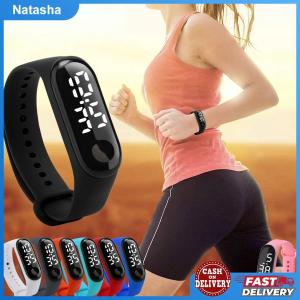 30M Waterproof Touch Screen Sport Watch Fashion Smart Sports Watch Led Bracelet Watch Luminous Transparent Mens and Women