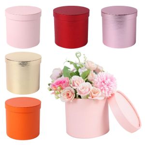 WAPKTY Hình chữ nhật Ngày lễ tình nhân Sinh nhật ngày cưới Túi Gói hoa hồng Hộp đóng gói Hoa Hộp quà tặng hoa Giỏ giấy hoa