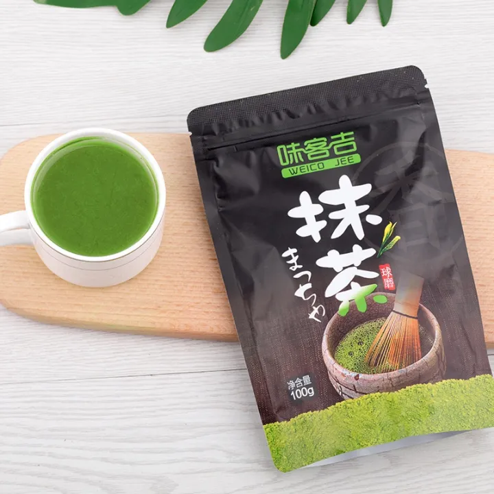 👍🔥🍵ผงชาเขียวมัทฉะ 100g เกรดดีนำเข้าจากญี่ปุ่น หอมผงชาเขียว🍵 [26 ...