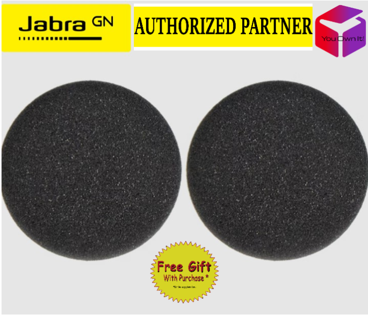 Jabra Evolve 20/30/40/65 Foam Ear Cushions 1 Pair (Jabra Original Ear
