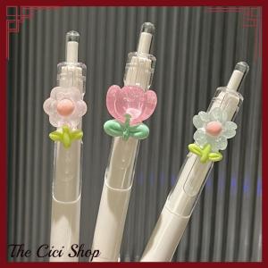 [The Cici Shop] Creative Kawaii Cute Gel Pens Fashion Quick-Drying Sign Pen Office Accessories School Supplies Aesthetic Pens Ballpoint Pen