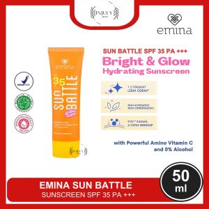 Emina Sun Battle SPF 35 PA+++ 50ML BPOM -