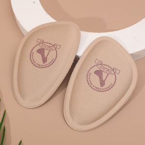 แผ่นรองดูแลเท้าบรรเทาอาการปวดแผ่นรองเท้าส่วนหน้ามงกุฎผู้หญิงกันลื่น10ชิ้นรองเท้าส้นสูงครึ่งแผ่นรองเท้าพื้นรองเท้า