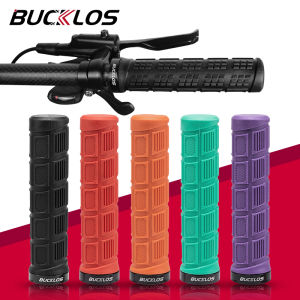 BUCKLOS Bike Handle Grip for MTB Rubber Bicycle Hand Grip Anti-slip Lockable Handle Grips Cycling Parts