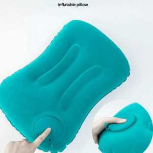 Bantal Angin Portabel Inflatable Aeros Pillow PVC Flocking NatureHike - 7CHZ7GDB