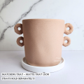 The Leaferie Yairos plant pots Ceramic flowerpot flowerpots flower pot planter planters. 
