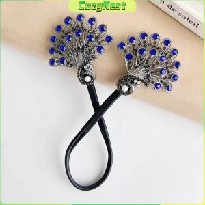 C.N Retro Temperament Peacock Plate Hairpin Lazy Persons Hair Accessory Hair Styling Tool