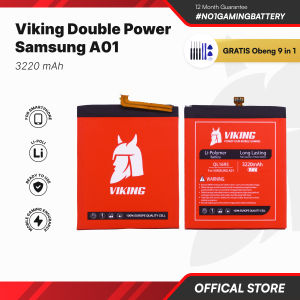 VIKING Baterai Samsung Galaxy A01 Double Power