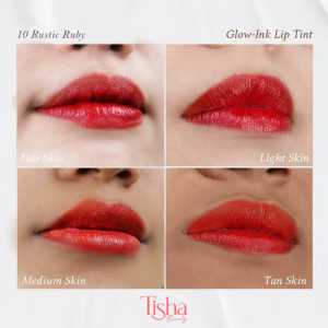 Tisha Beauty Glow-ink Lip Stain Lip Tint / tisha liotint