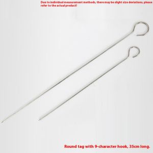 MOLES丨เสียบไม้บาร์บีคิวสแตนเลสสำหรับการย่างทนทานและนำกลับมาใช้ใหม่ได้อุปกรณ์ทำอาหาร