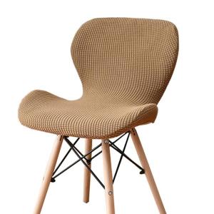 Polars Lông Cừu Bướm bọc ghế Curveds Ghế ăn Bìa Có Thể Giặt Ghế Slipcover chống bụi ghế quán Ba Slipcovers